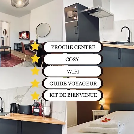 3 Clairmarais T2 Proche Centre-ville Apartment *