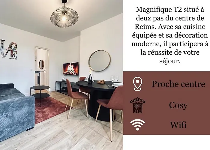Apartment 3 Clairmarais T2 Proche Centre-ville